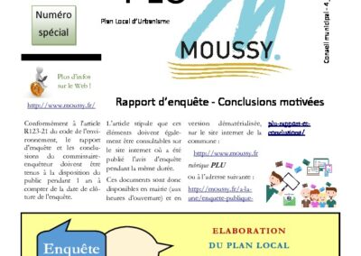 Moussy et Vous – Enquête publique PLU