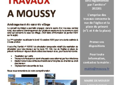 Travaux à Moussy