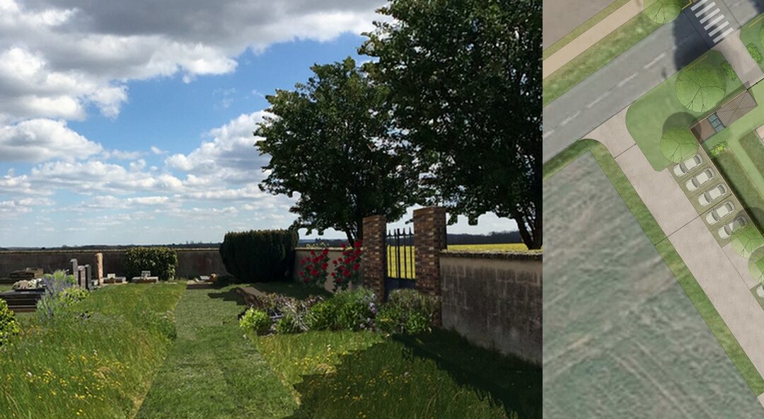 La commune de Moussy engage un projet d’aménagement de son cimetière grâce à un contrat rural