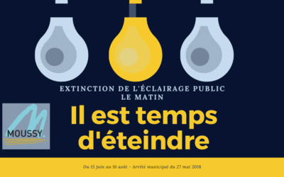 🌙 Réduction de l’éclairage public du 15 juin au 15 août 🌙