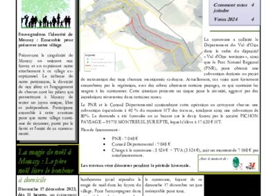 Moussy et vous – Décembre 2023