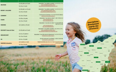 Accueils de loisirs pour les vacances d’été