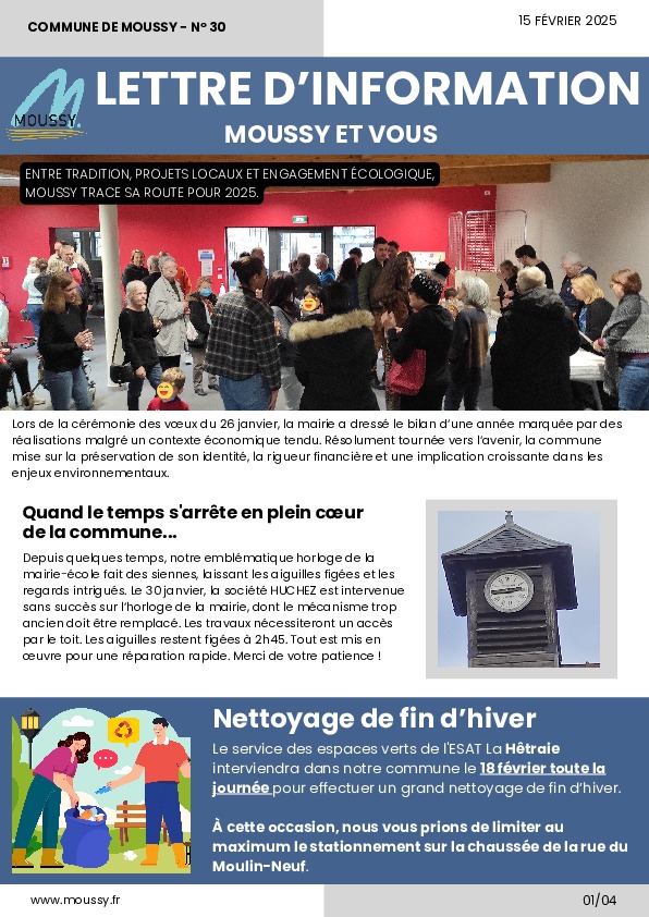 Lettre d’information – 15022025