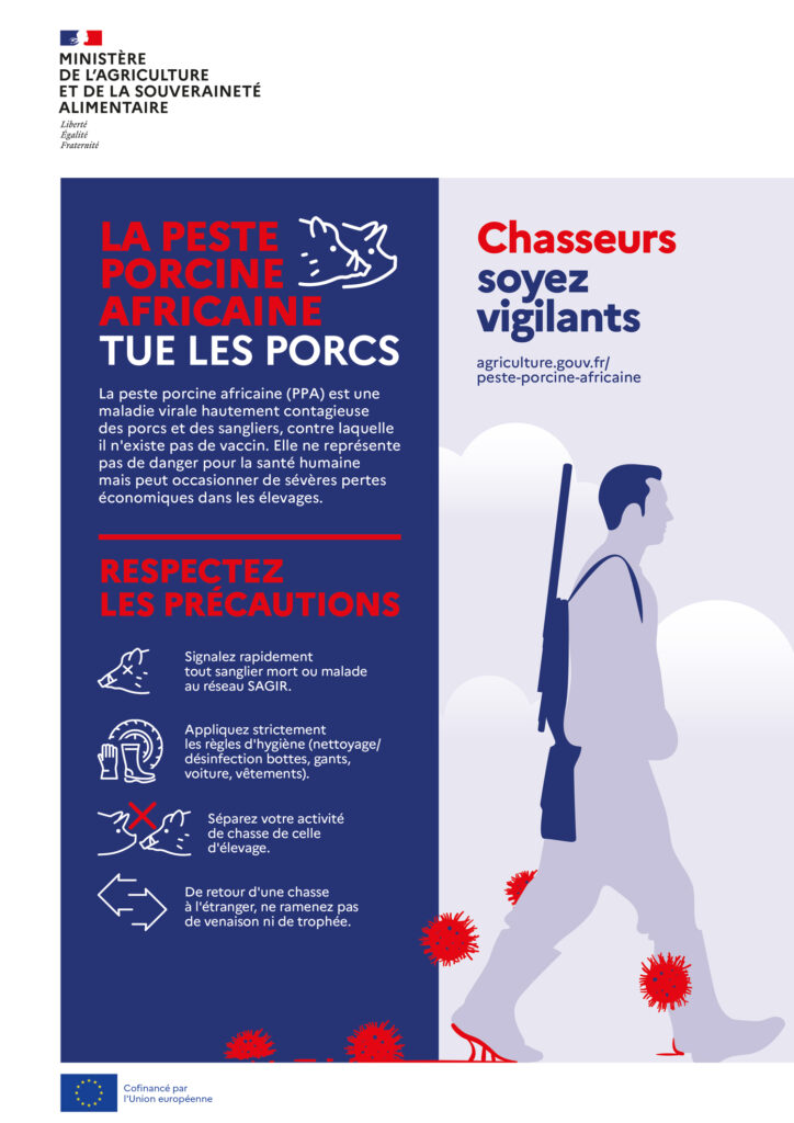 Prévention peste porcine africaine (PPA) Val d'Oise