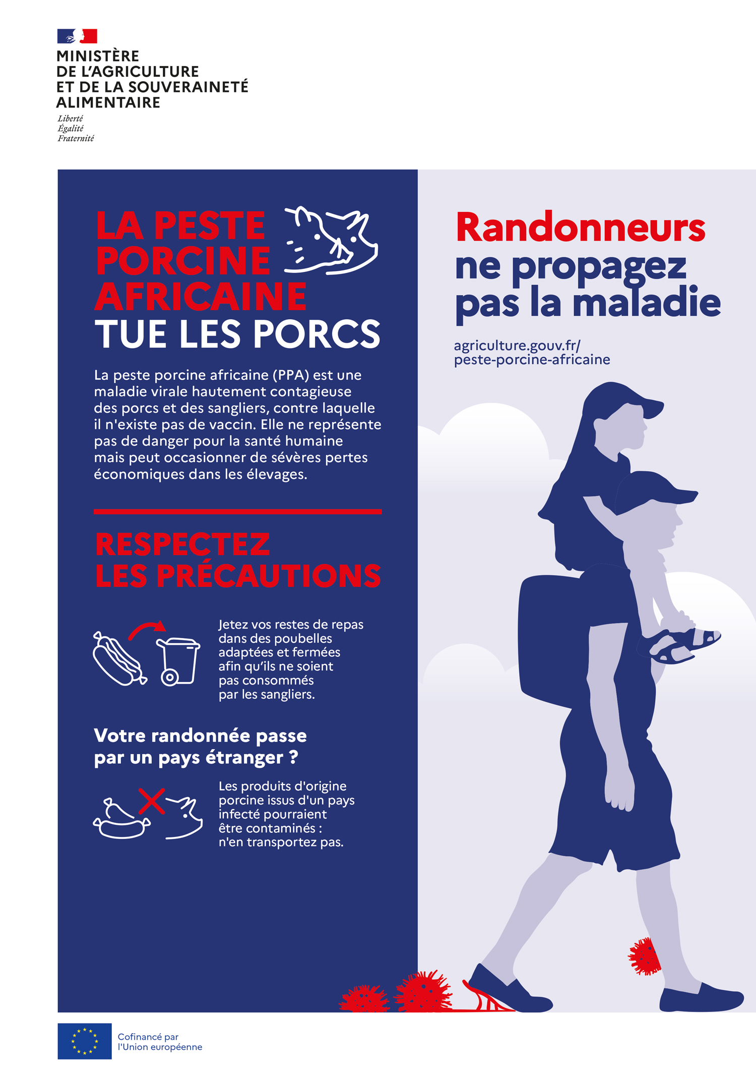 Prévention peste porcine africaine (PPA) Val d'Oise