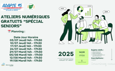 Ateliers numériques gratuits “Spécial seniors”