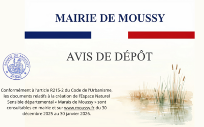 Avis de dépôt