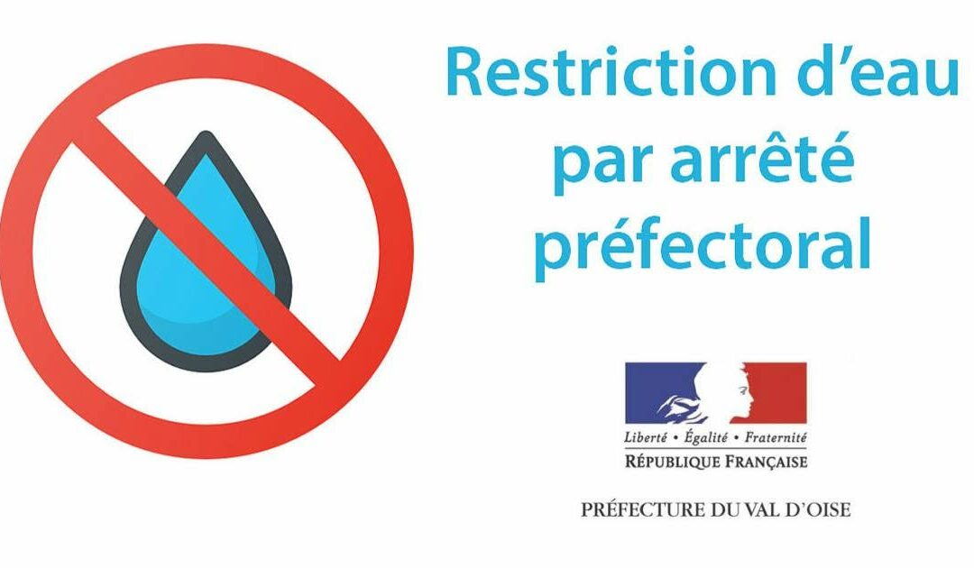 Restrictions d’usage de l’eau dans le Vexin